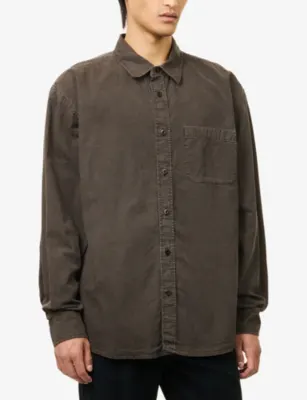 THE ROW Sadel Long-Sleeve Cotton Shirt detail 3