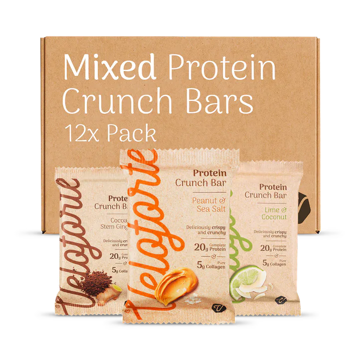 Veloforte Protein Bars Variety Pack 12 Bars