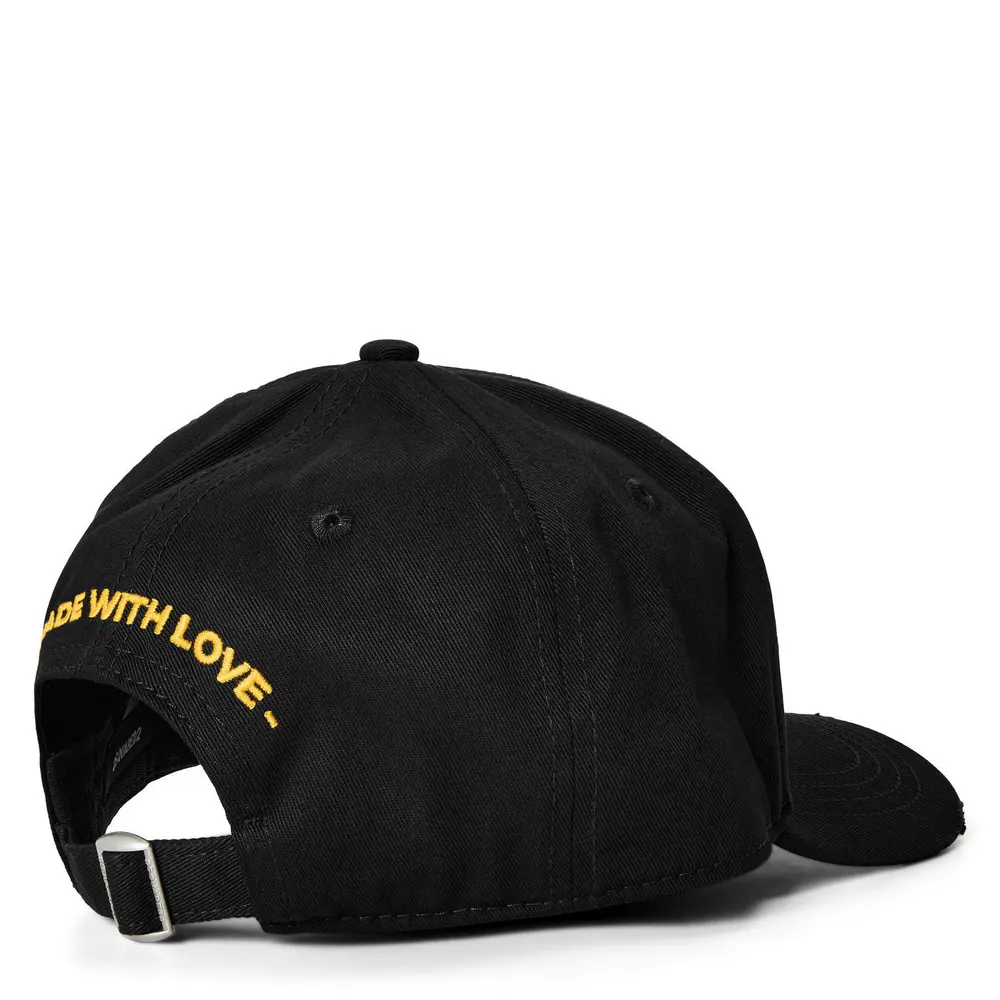 DSquared2 Men's DSQ Wild Journey Baseball Cap detail 2