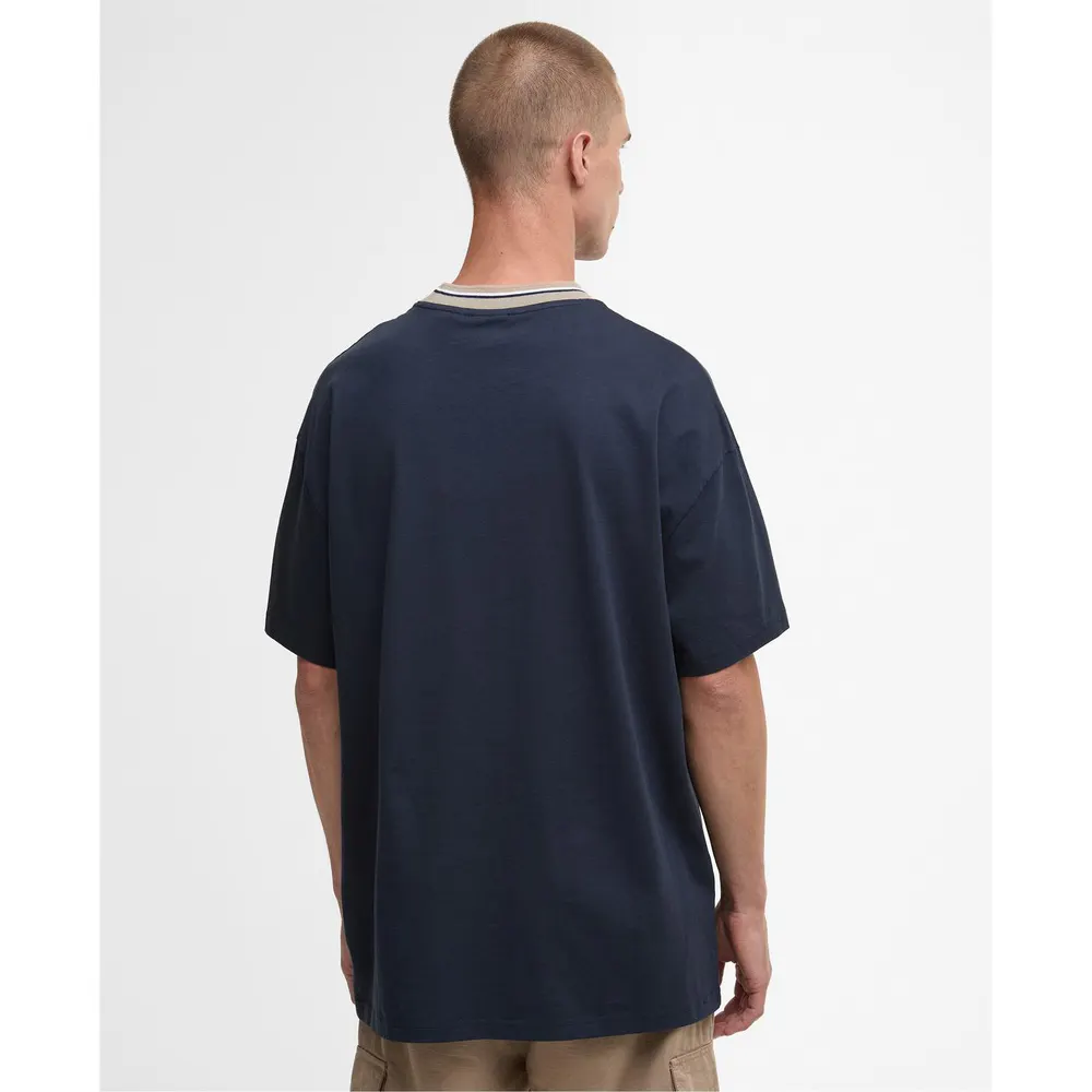 Barbour International Men's Oversized T-Shirt detail 3