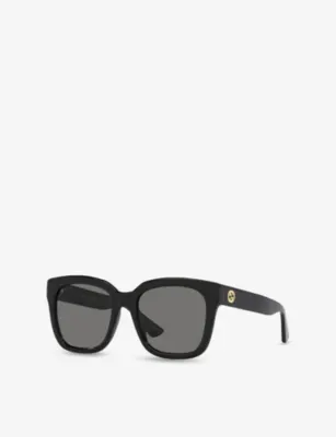 GUCCI GG1338S Rectangle-Frame Injected Sunglasses detail 2