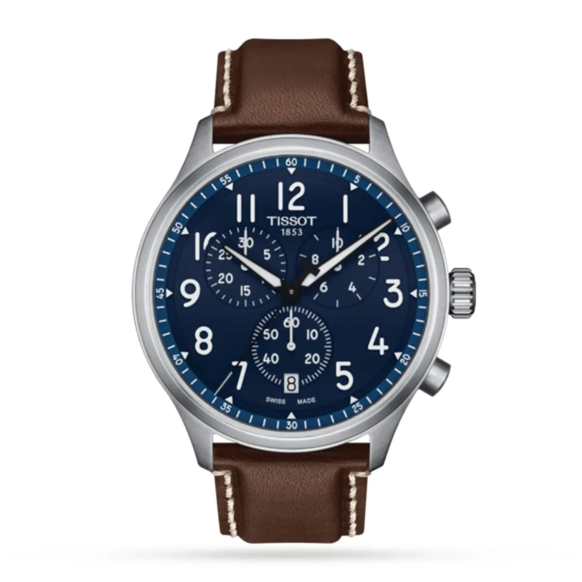 Tissot Chrono XL Vintage 45mm Mens Watch Blue