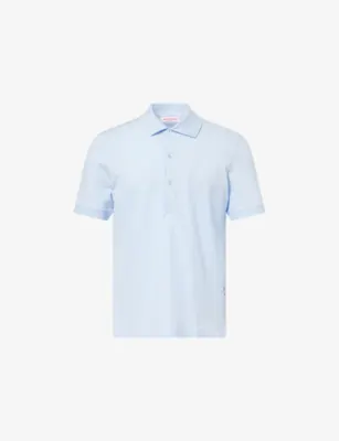 ORLEBAR BROWN Bruno Pique Cotton Polo Top