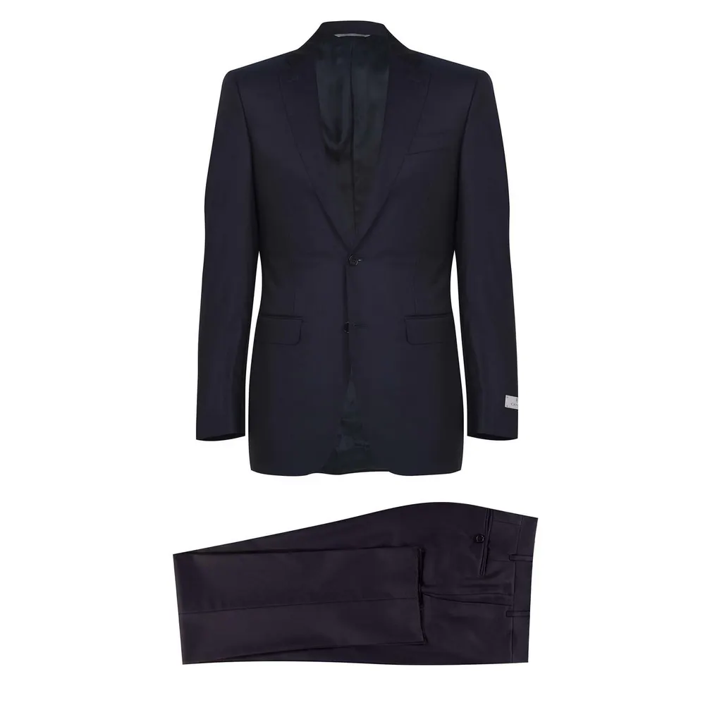 Canali Milano Two Piece Suit in Navy 31 – Clothing