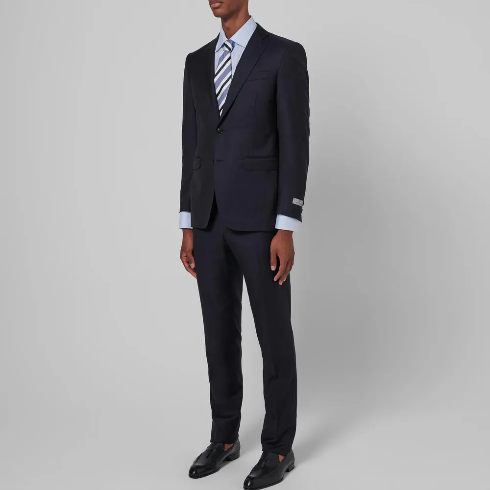 Canali Milano Two Piece Suit in Navy 31, additional product view 3