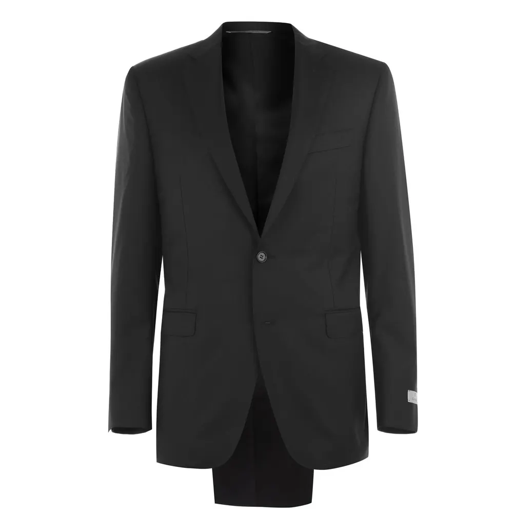 Canali Milano Two Piece Suit in Black 10 – Clothing