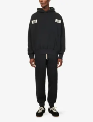 FEAR OF GOD ESSENTIALS F26 Classic Fleece Cotton-Jersey Jogging Bottoms detail 2