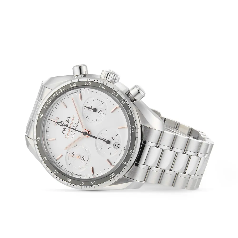 Omega Speedmaster Co- axial Chronometer Chronograph 38mm in Silver, additional product view 3