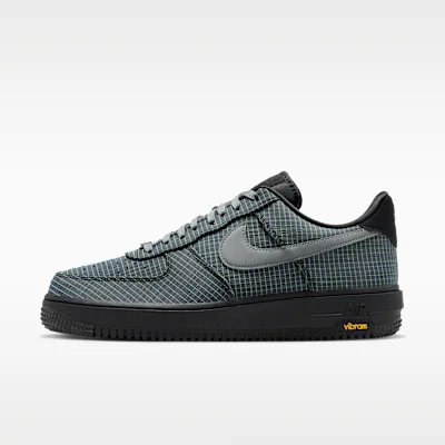 Nike Air Force 1 '07 LX Vibram® Men's Shoes - Black/Light Lemon Twist/Speed Yellow/Smoke Grey