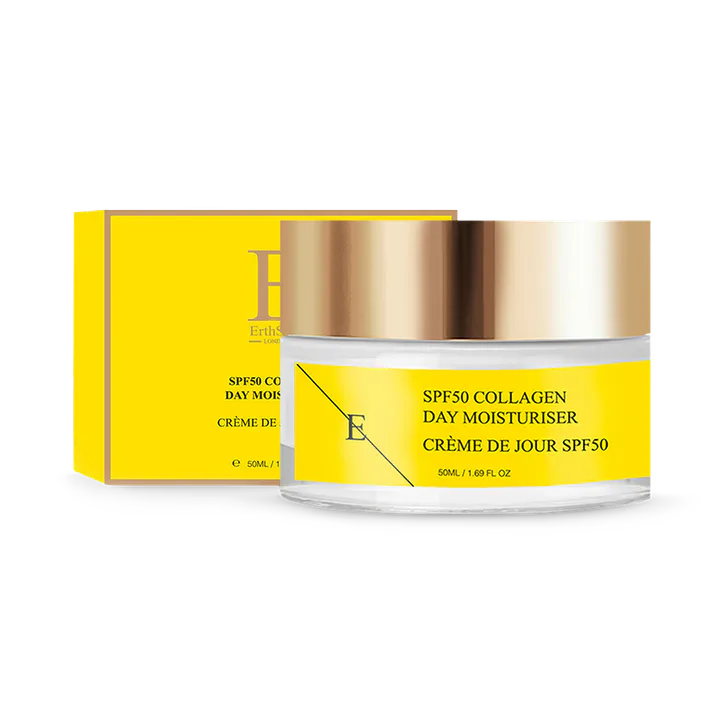 Erth Skin London SPF 50 Collagen Day Cream 50ml