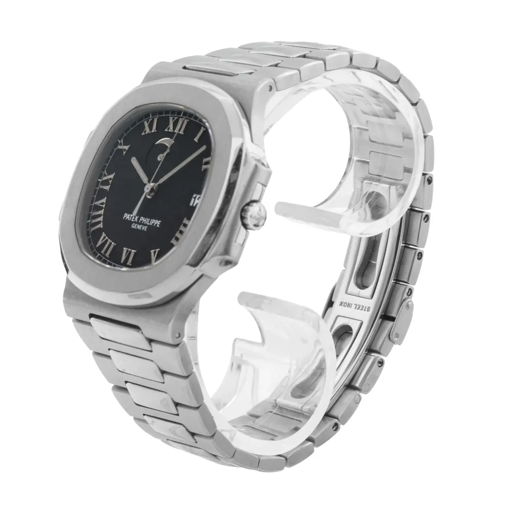 Patek Philippe Nautilus 3710/1A — 2003 — Very good in Black Roman Numeral, additional product view 2