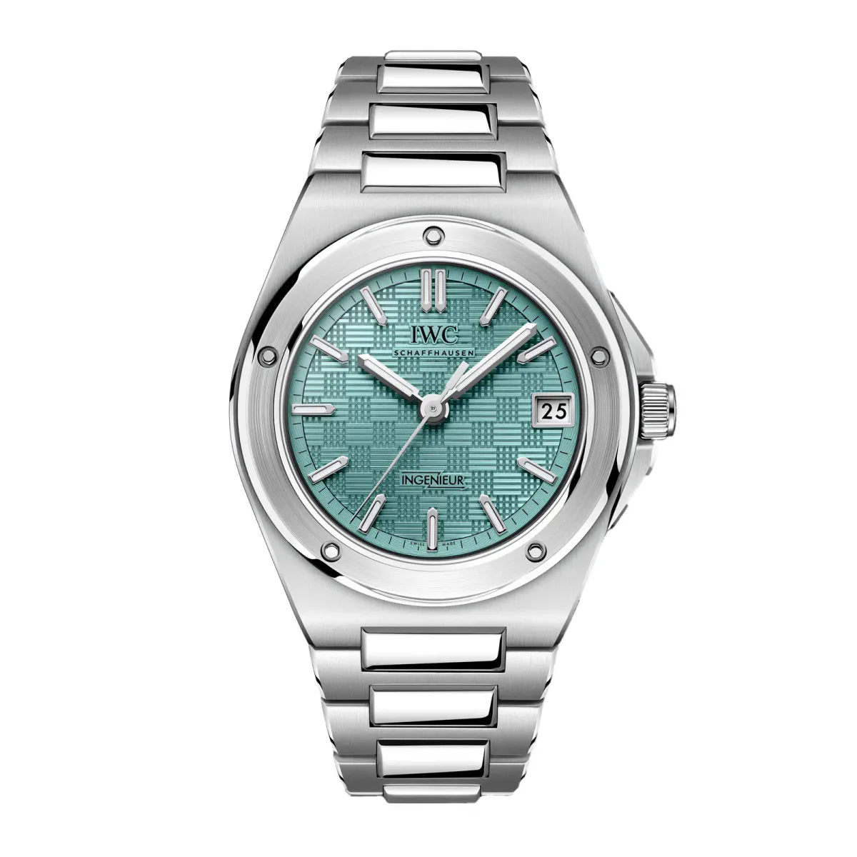 IWC Ingenieur Automatic 35mm Mens Watch Blue