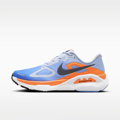 Nike Structure Plus Men's Road Running Shoes - Hydrogen Blue/Blue Crystal/Total Orange/Off-Noir