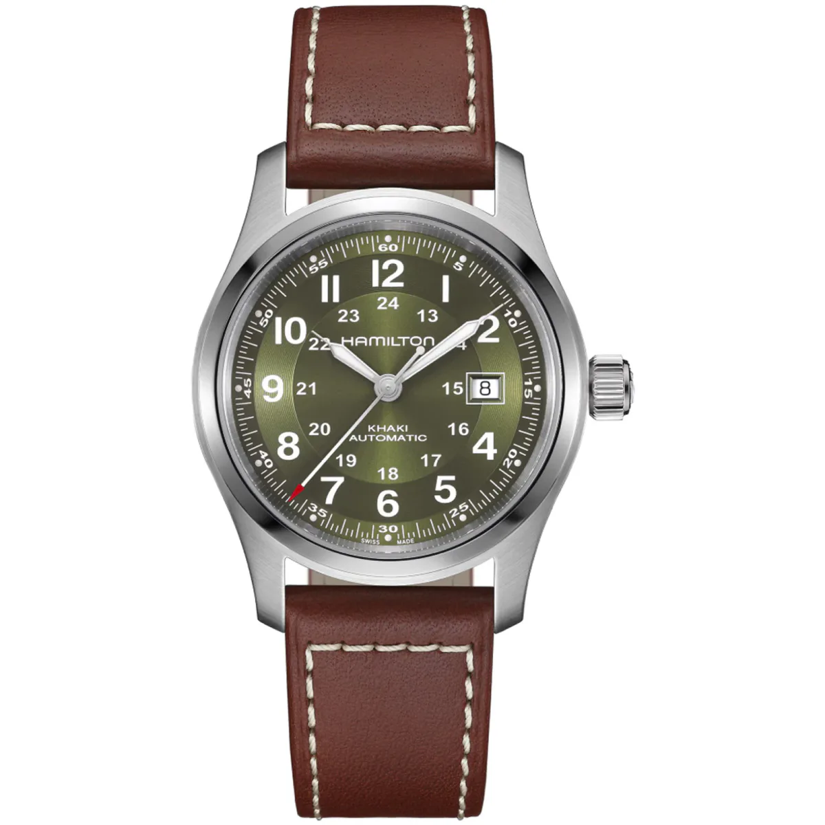 Hamilton Khaki Field Auto 42mm Unisex Watch Green