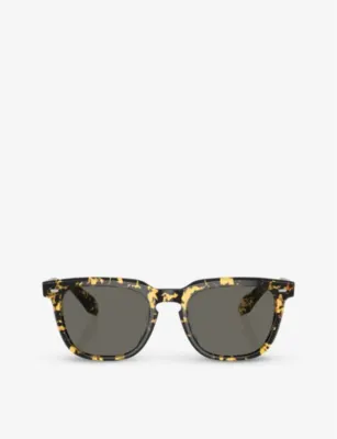 OLIVER PEOPLES OV5546SU N. 06 rectangle-frame acetate sunglasses