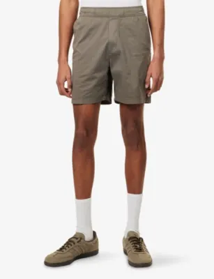 PAIGE Elijah Stretch-Cotton Shorts detail 3
