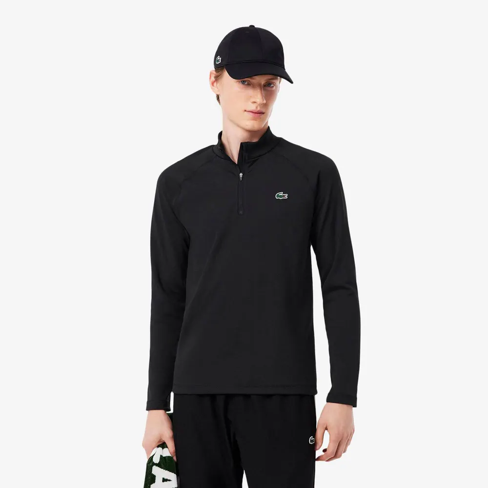 Lacoste Men's Long Sleeve Performance T-Shirt detail 3