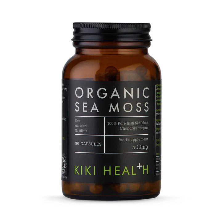 KIKI HEALTH Organic Irish Sea Moss - 90 Vegicaps