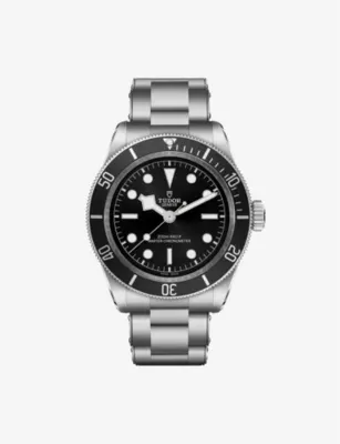TUDOR M7941A1A0NU-0001 Black Bay stainless-steel automatic watch in BLACK – Jewellery & Watches | Mens luxury watches