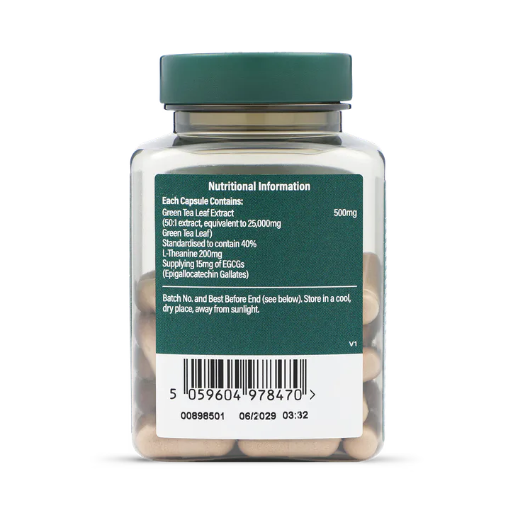For Him L-Theanine 200mg 60 Capsules, additional product view 3
