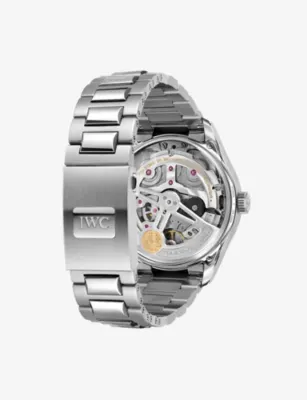 IWC Portugieser Automatic Stainless-Steel Watch 42mm detail 3