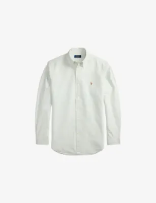 POLO RALPH LAUREN Striped Custom-Fit Oxford Cotton Shirt