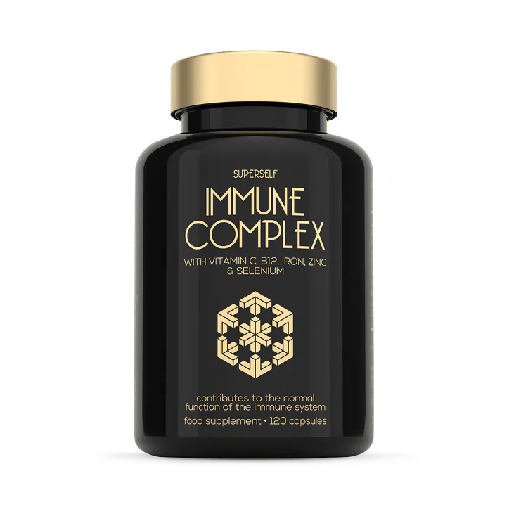 SuperSelf Immune System Booster - Support & Recovery Complex 120 Capsules