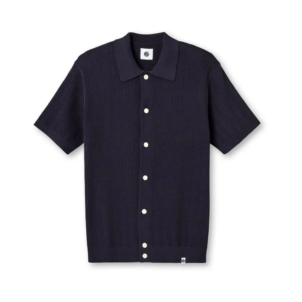 Pretty Green Men's Short-Sleeve Plain Shirt