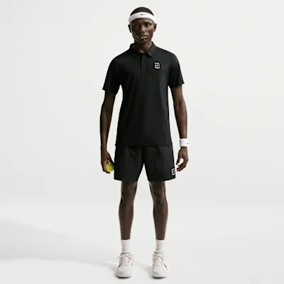 Nike NikeCourt Advantage Men's Dri-FIT 20cm (approx.) Tennis Shorts - Black/White