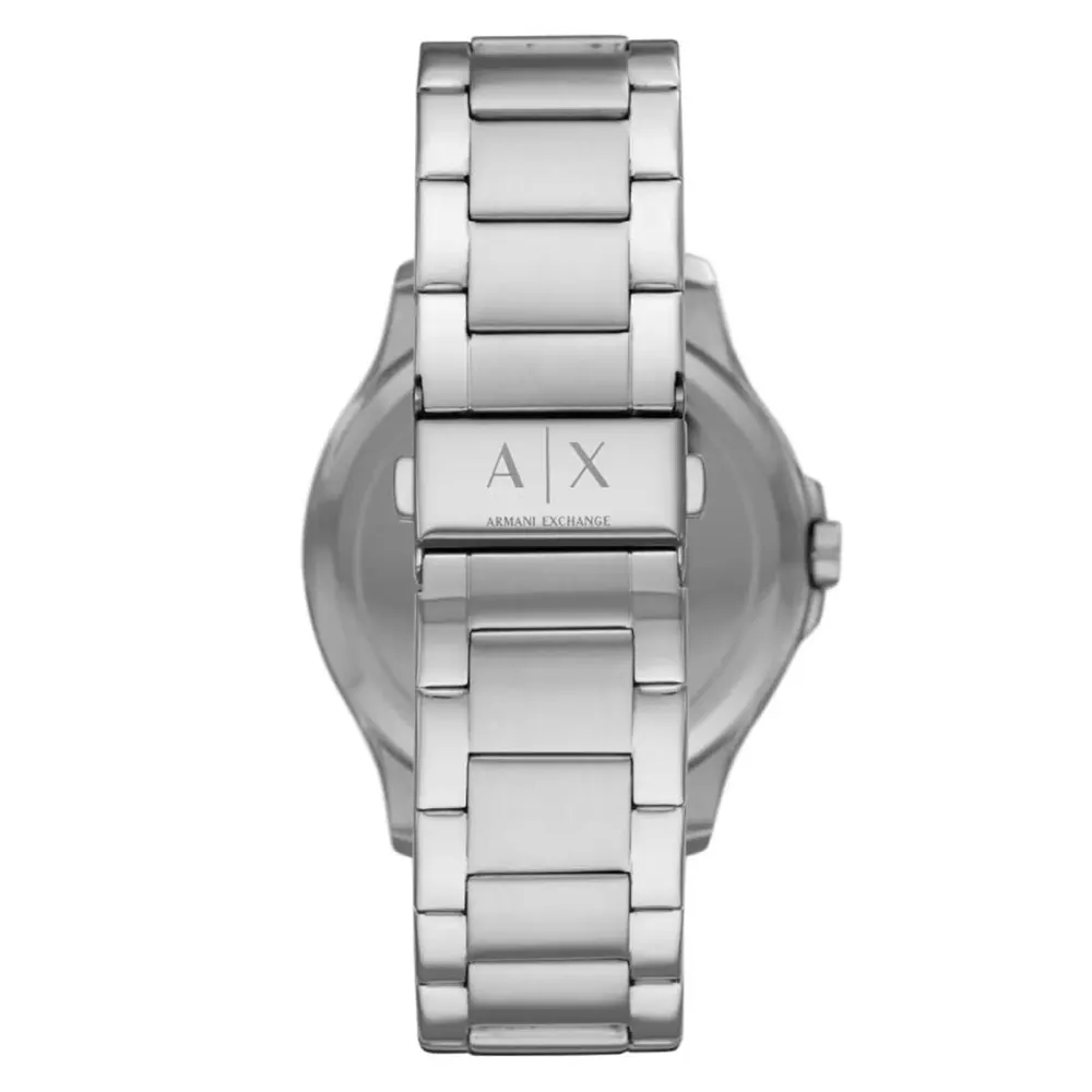 Armani Exchange Three-Hand Date Stainless Steel Mens Watch detail 2