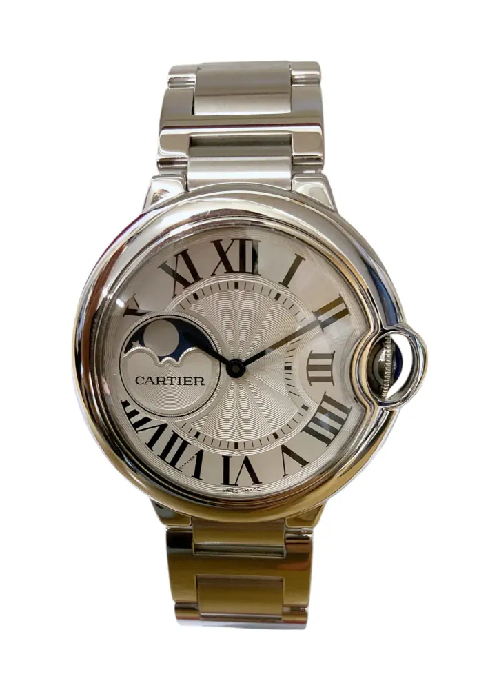Cartier Ballon Bleu WSBB0020 — 2018 — Good in Silver Roman Numeral – Pre-owned watches