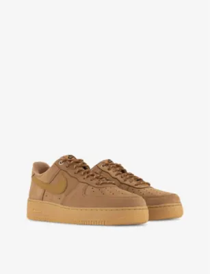 NIKE Air Force 1 '07 suede and leather low-top trainers - EUR 40.5 / 6.5 UK MEN detail 3