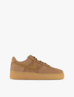 NIKE Air Force 1 '07 suede and leather low-top trainers - EUR 40.5 / 6.5 UK MEN