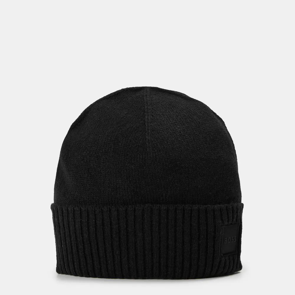 Boss Men's Akaio R Orange Beanies