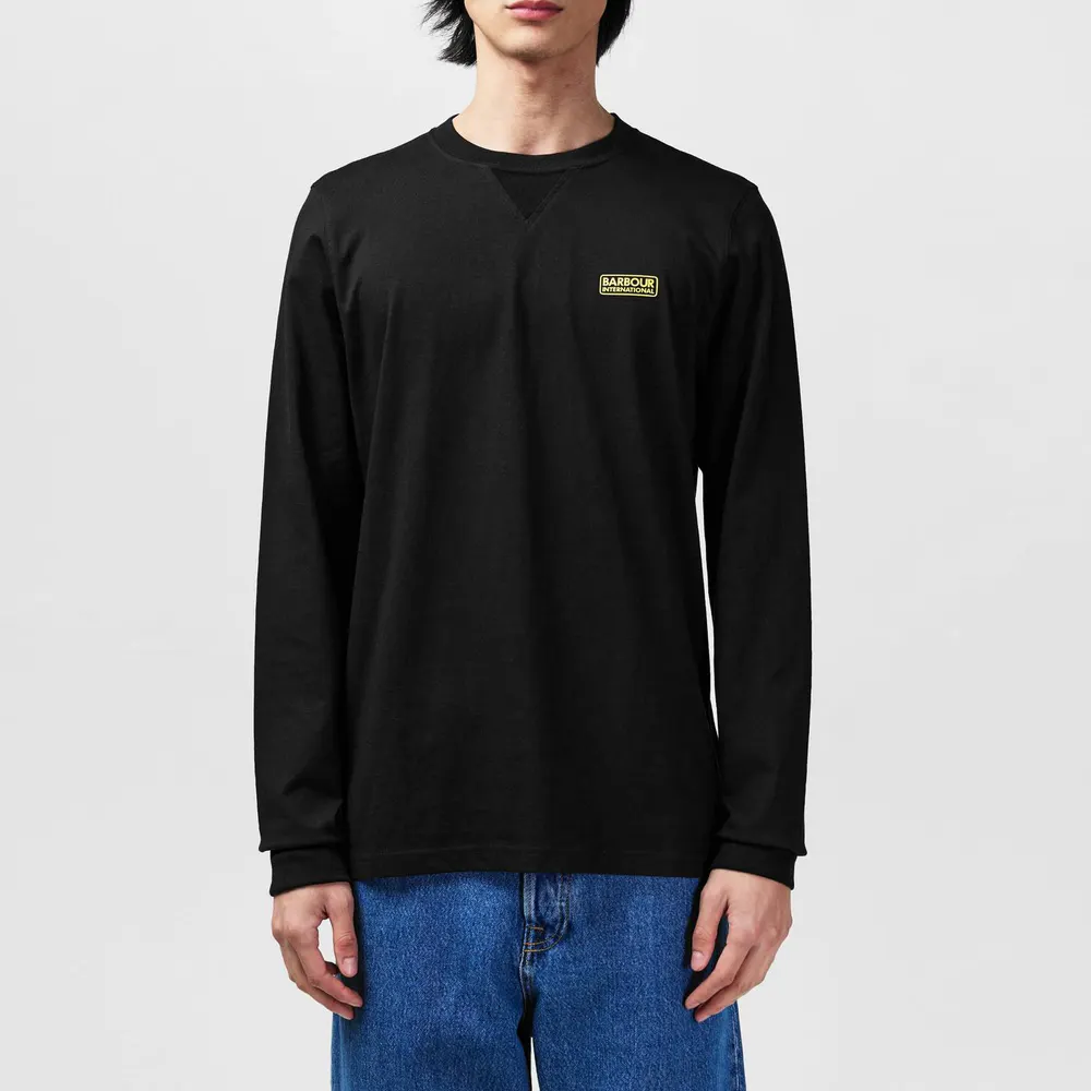 Barbour International Men's Long Sleeve T-Shirt detail 3