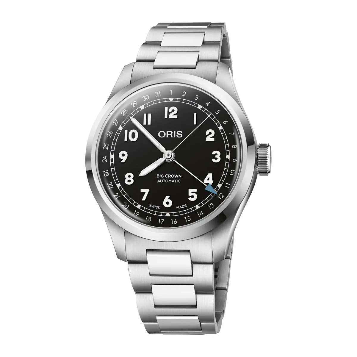 Oris Big Crown Pointer Date 40mm Mens Watch Black