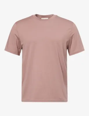 FRAME Crewneck Cotton T-Shirt - DEEP BROWN detail 2