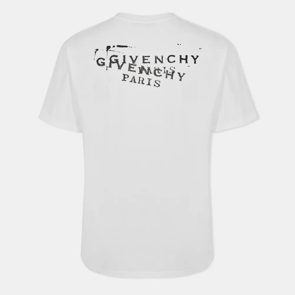 GIVENCHY Men's GIV Stamp T-Shirt detail 2