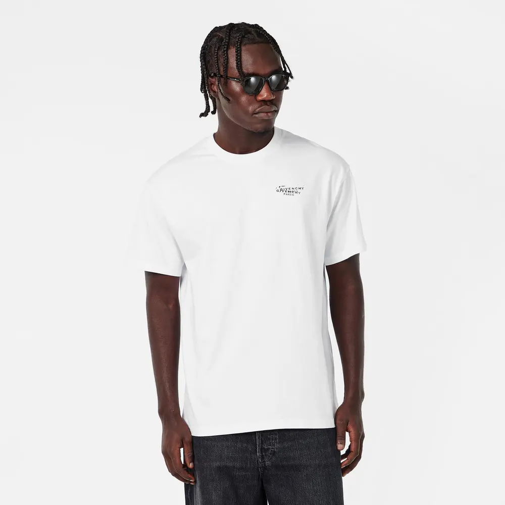 GIVENCHY Men's GIV Stamp T-Shirt detail 3