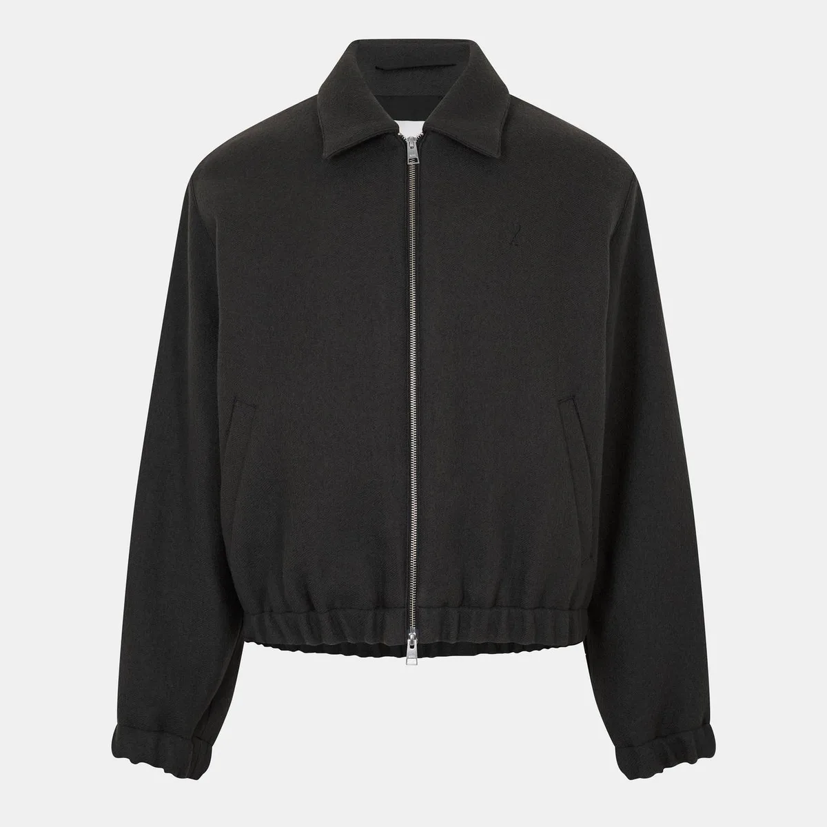 Ami Paris Men's Wool Harrington Jacket