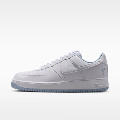 Nike Kobe Air Force 1 Low Men's Shoes - White/Armoury Blue
