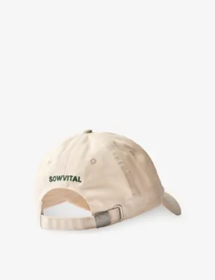 SOWVITAL Apple Embroidered Adjustable Cotton Hat, additional product view 2