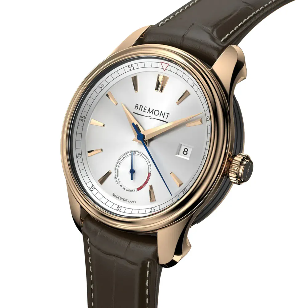 Bremont H1 Audley 40mm Mens Watch in Silver, additional product view 3