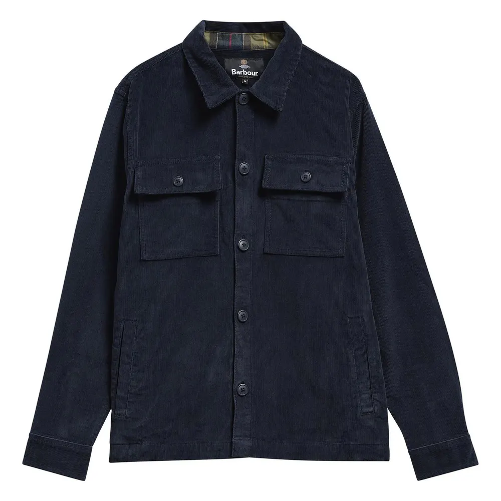 Barbour Men's Cord Cotton Long Sleeve Overshirt