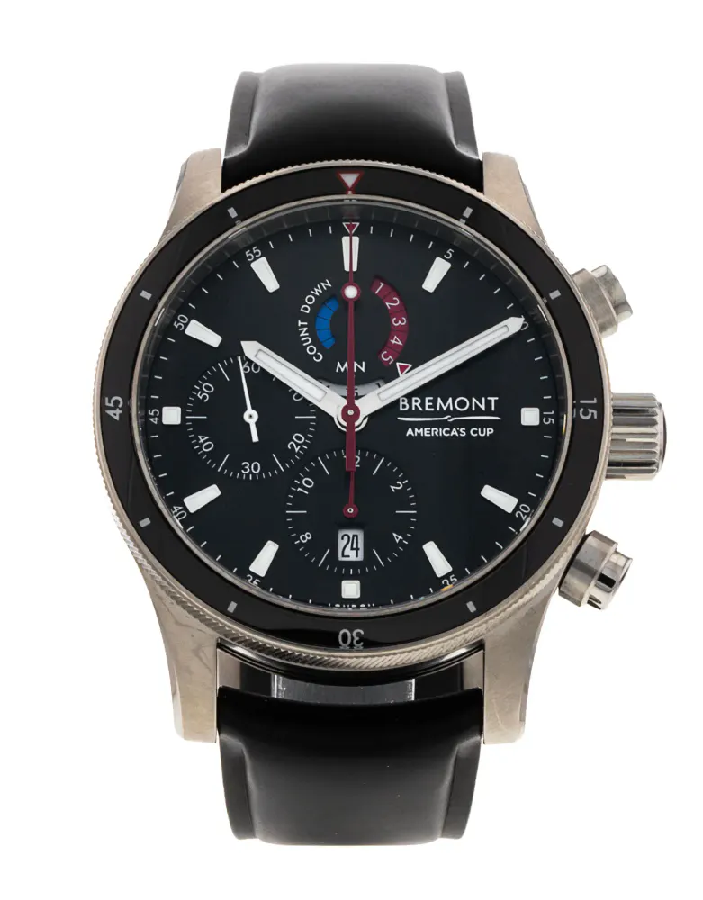 Bremont Americas Cup OTUSA-R/BK — 2017 — Excellent in Black Baton – Pre-owned watches