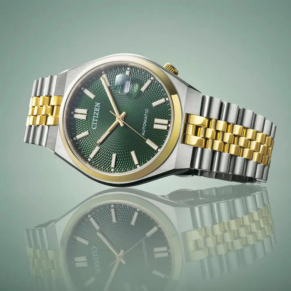 Citizen Tsuyosa 60 Automatic 40mm Mens Watch Green in Green, additional product view 3