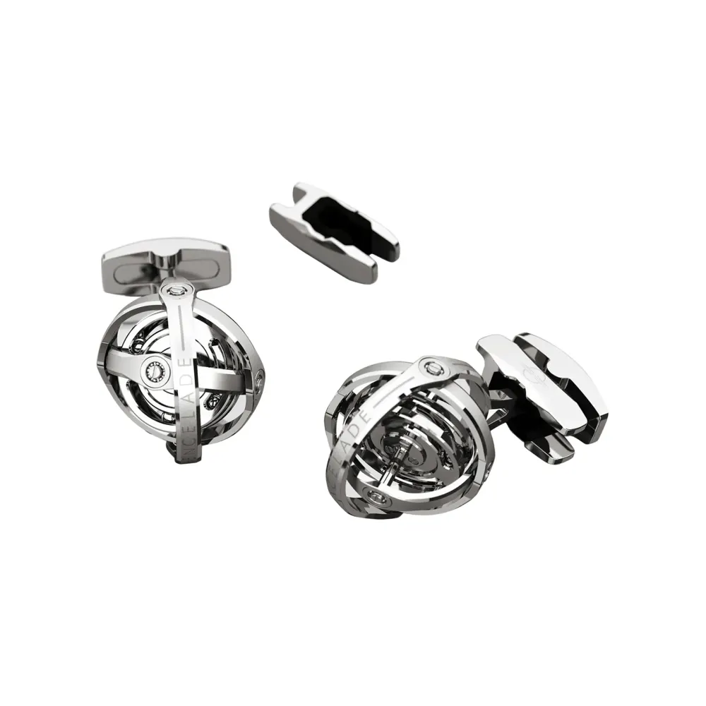 Encelade 1789 Gyro Cufflinks, additional product view 2