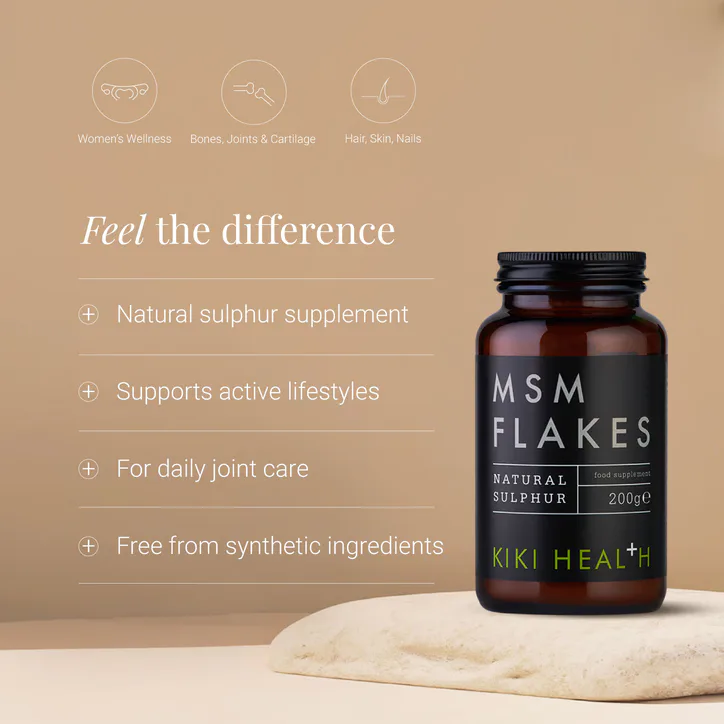 KIKI HEALTH MSM Flakes - 200g, additional product view 2