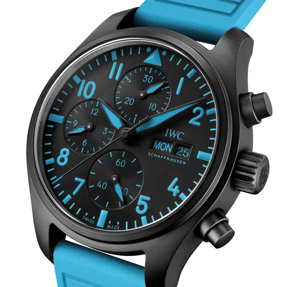 IWC Pilot Chronograph Automatic George Russell Limited Edition 41mm Mens Watch detail 3