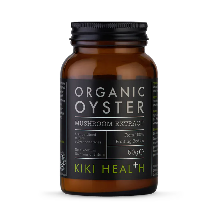 KIKI HEALTH Organic Oyster Mushroom Extract Powder - 50g